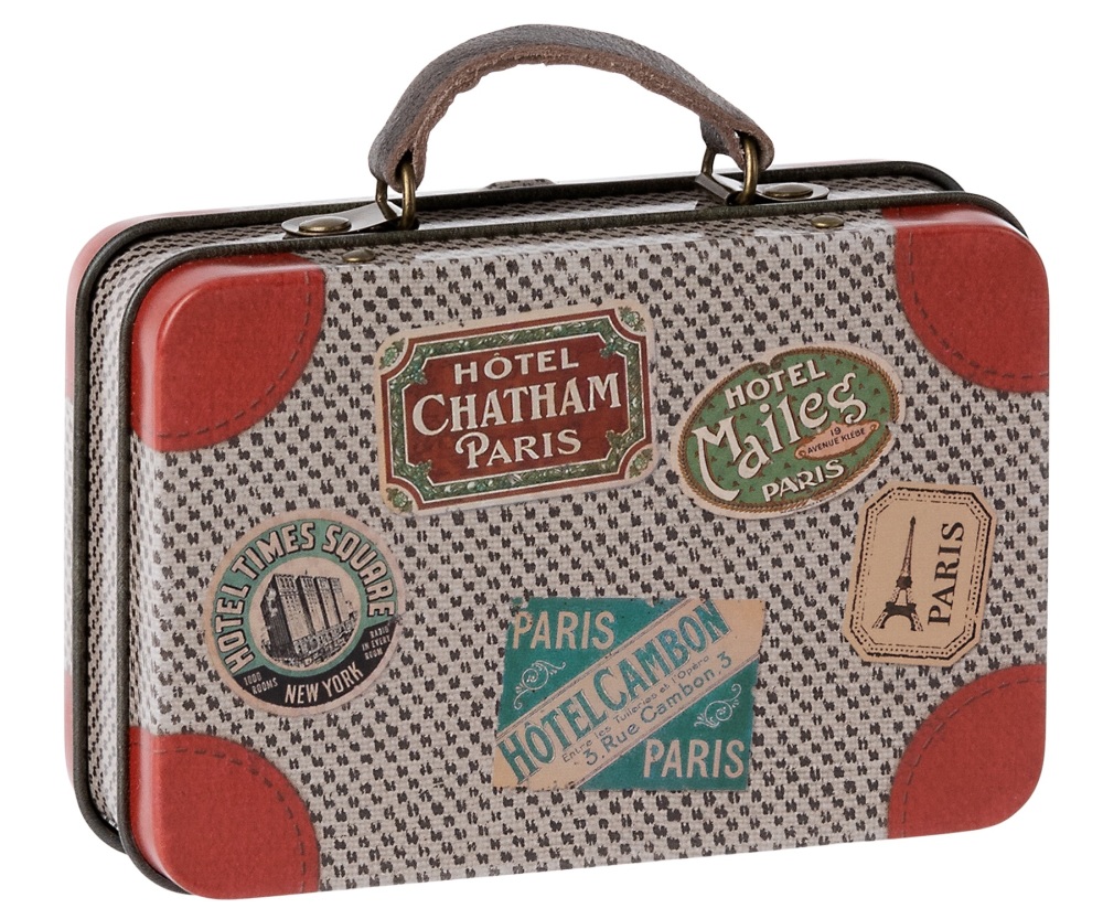 Maileg Travel Suitcase - Grey