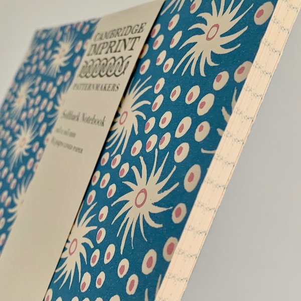 Cambridge Imprint Square Notebook - Milky Way Blue and Pink