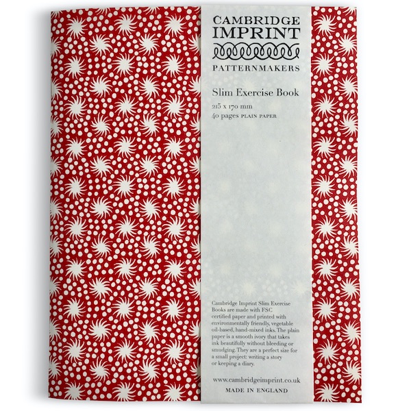 Cambridge Imprint Exercise Book - Animalcules Crimson