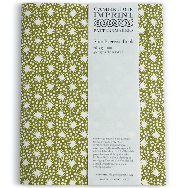 Cambridge Imprint Exercise Book - Animalcules Bawden Green