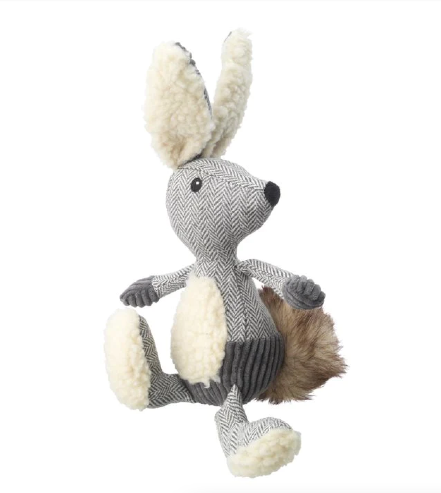 House of Paws Bushy Tail Tweed Hare - Grey
