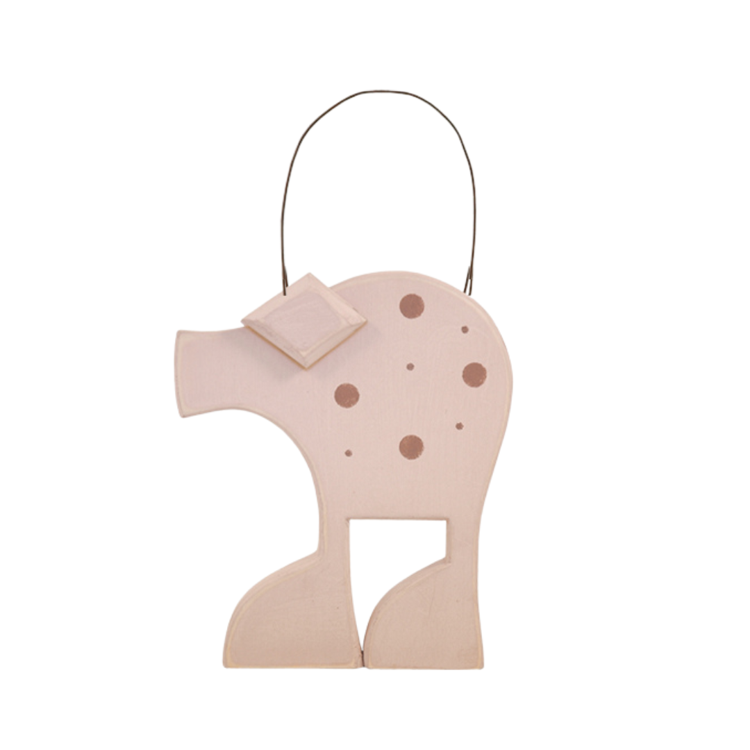 Peggy the Pig Hanger - Designed by Kate Toms