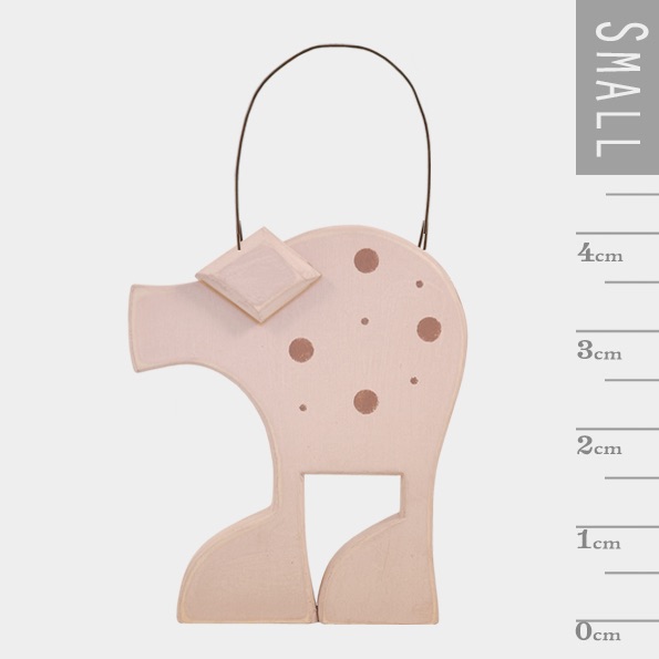 Peggy the Pig Hanger - Designed by Kate Toms