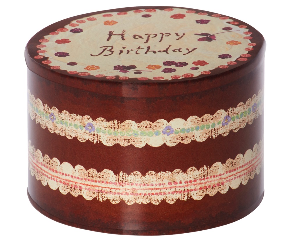 Maileg Happy Birthday Cake Tin