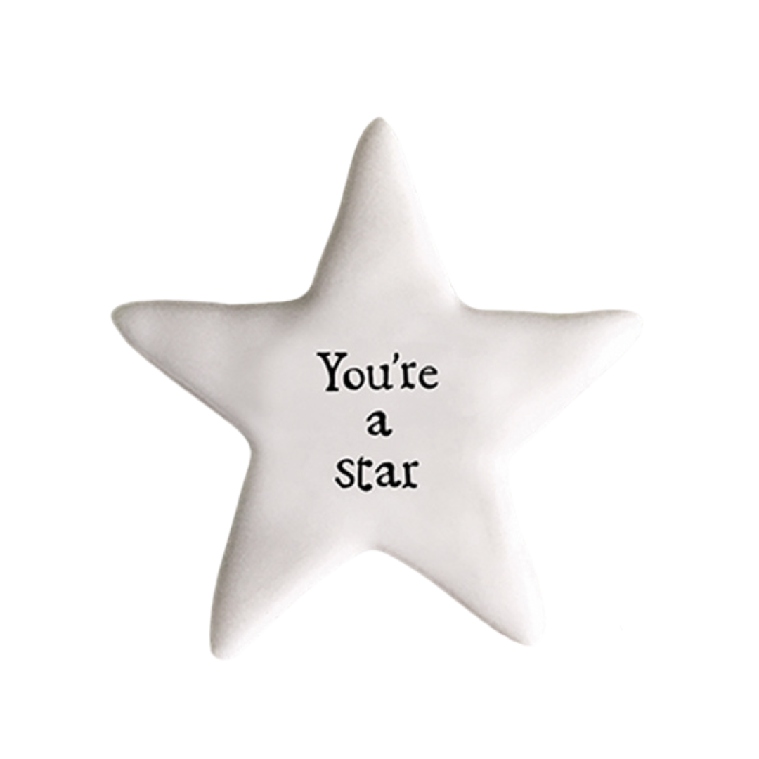 East of India Tiny Star Token  - You're a Star