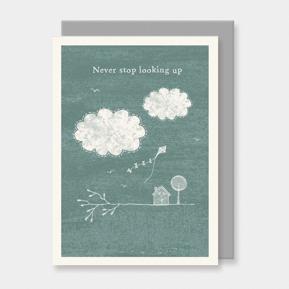 East of India Card - Never Stop Looking Up