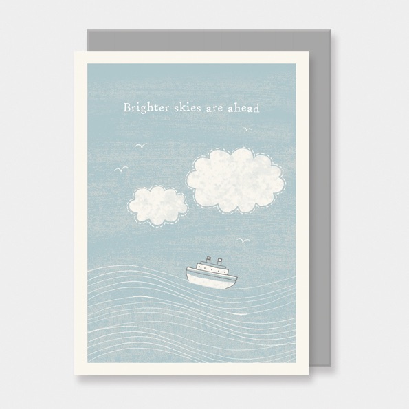 East of India Card - Brighter Skies Are Ahead