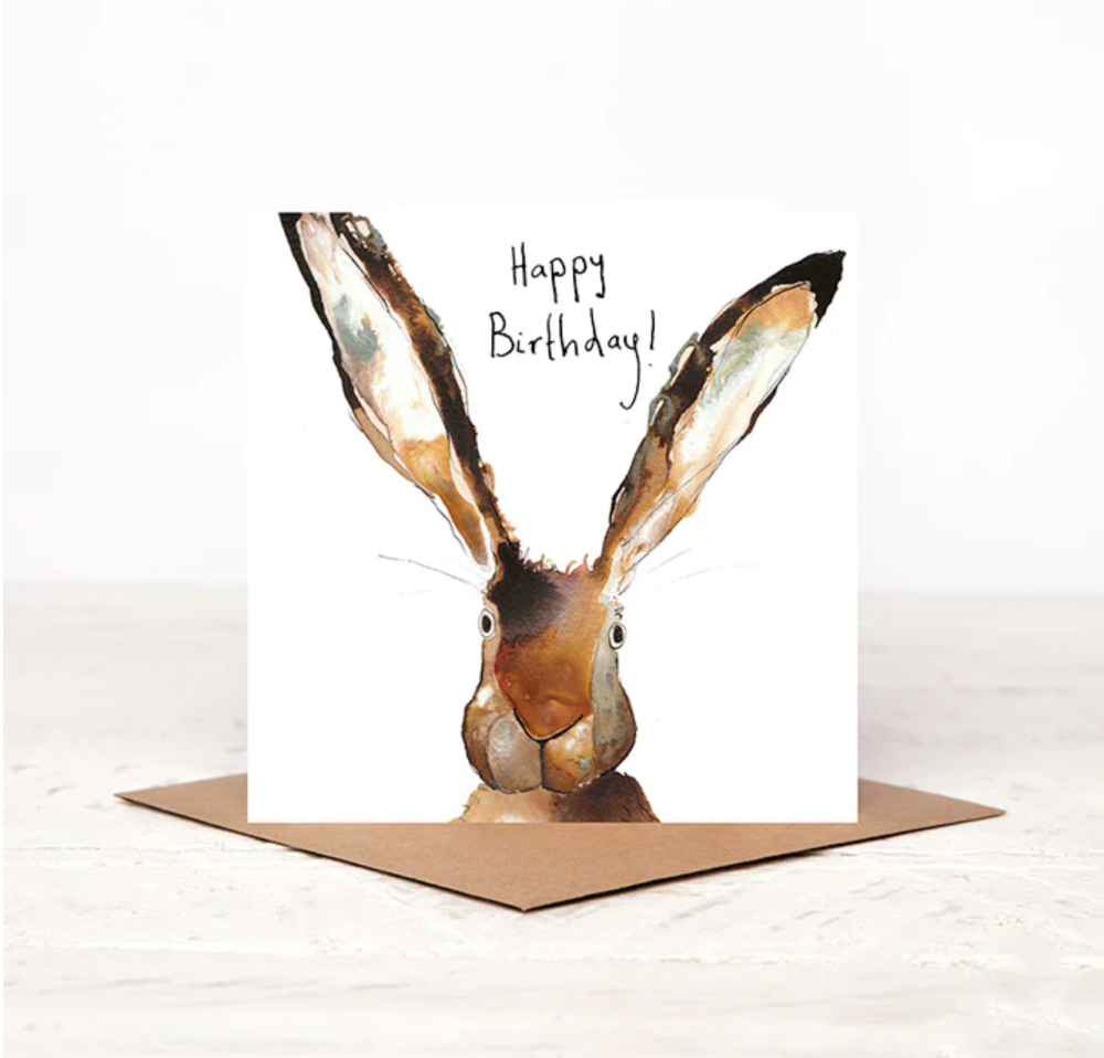 Catherine Rayner Bernard's Ears Happy Birthday Greetings Card