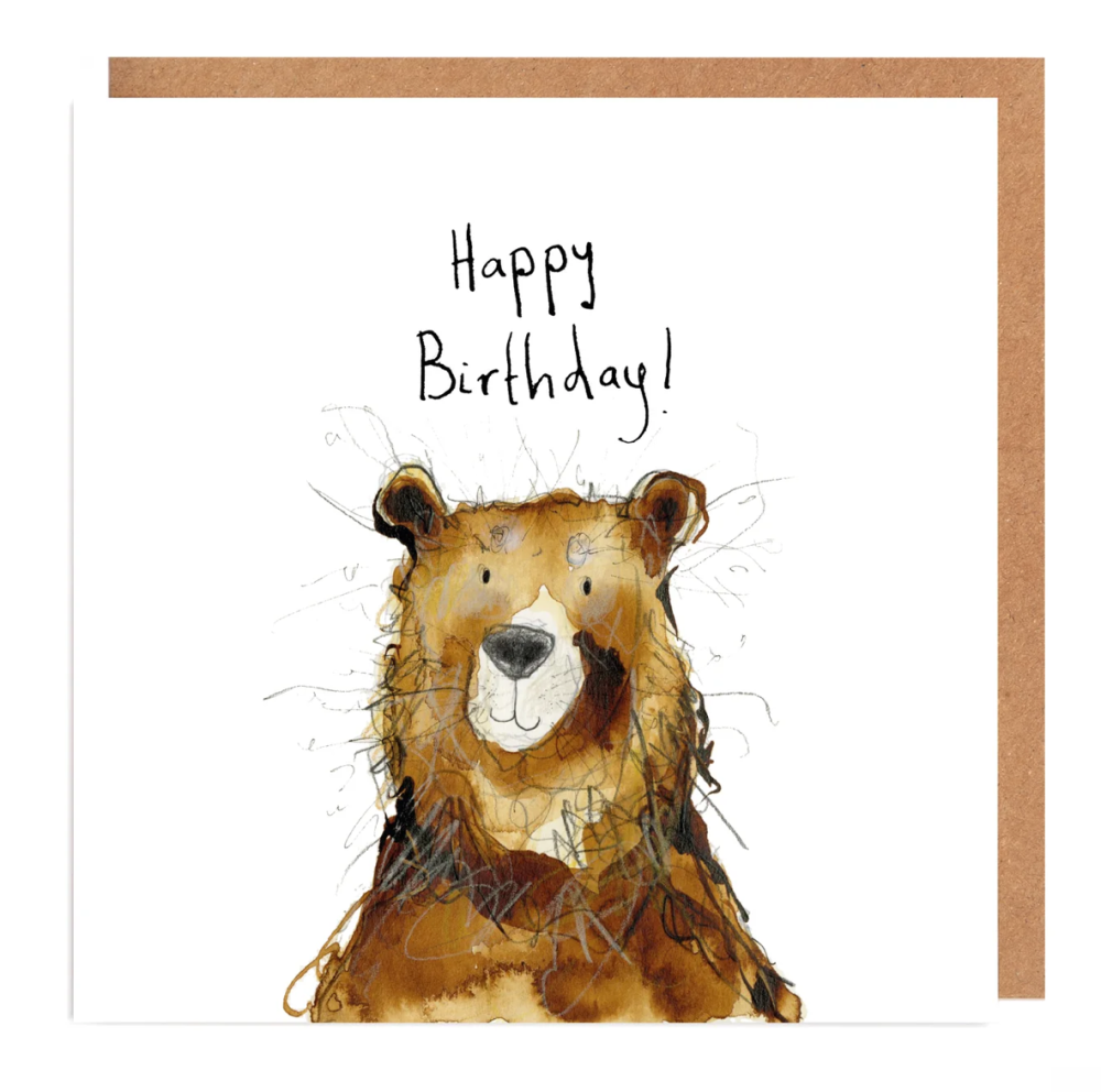 Catherine Rayner Colin The Bear Happy Birthday Greetings Card