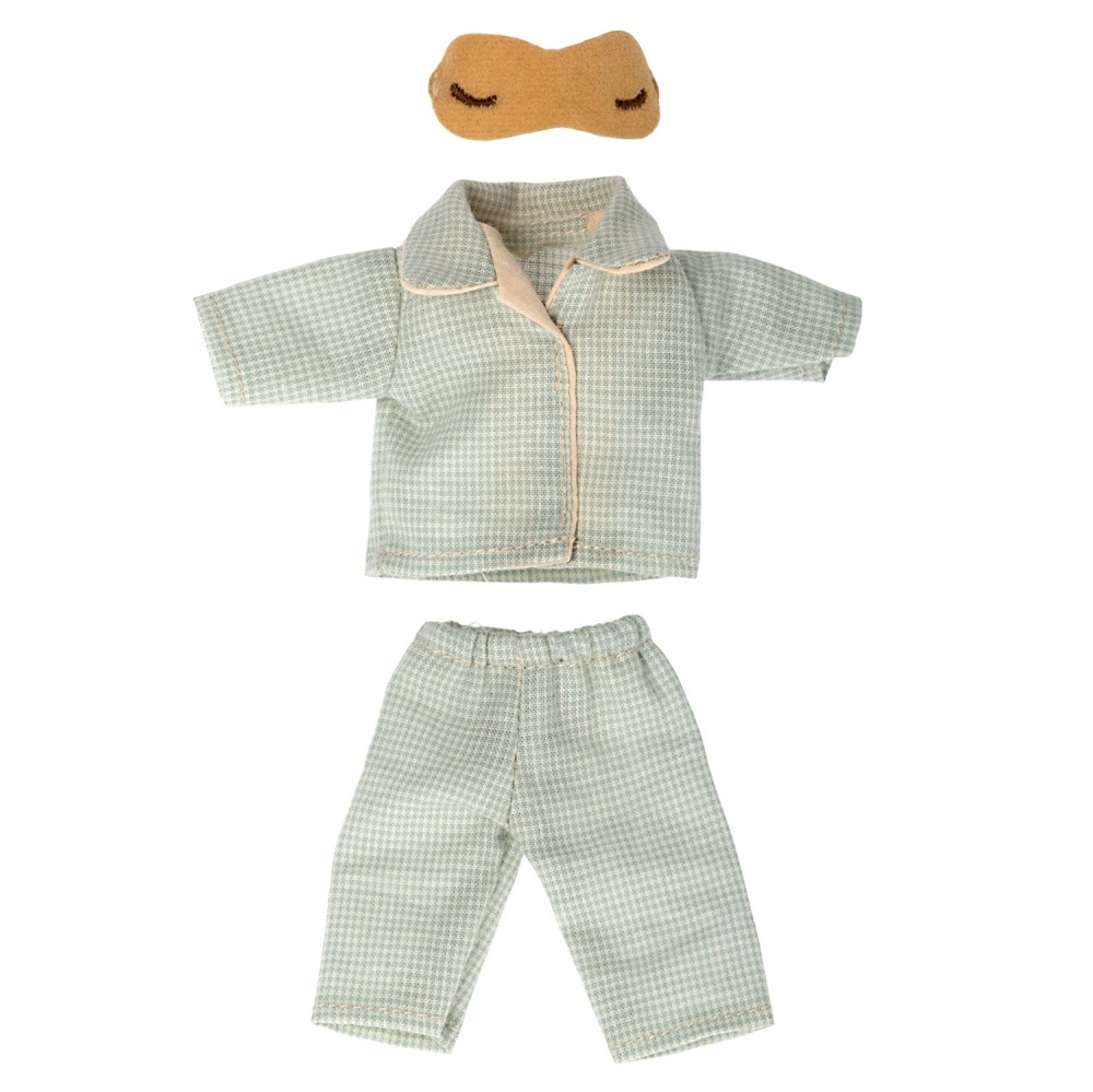 Maileg Pyjamas Eye Mask Mouse Outfit