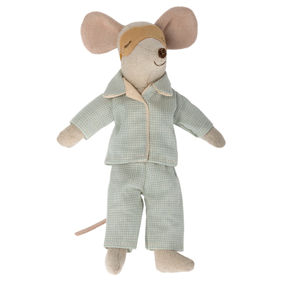 Maileg Pyjamas Eye Mask Mouse Outfit