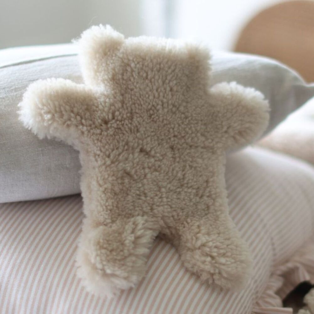 Flat Eric Junior Teddy Hot Water Bottle - Swedish Moonlight 0.2L