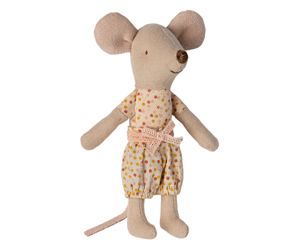 Maileg Little Sister Mouse in Matchbox