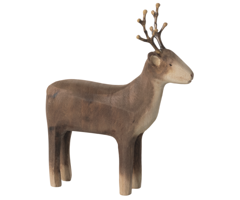 Maileg Wooden Reindeer - Small