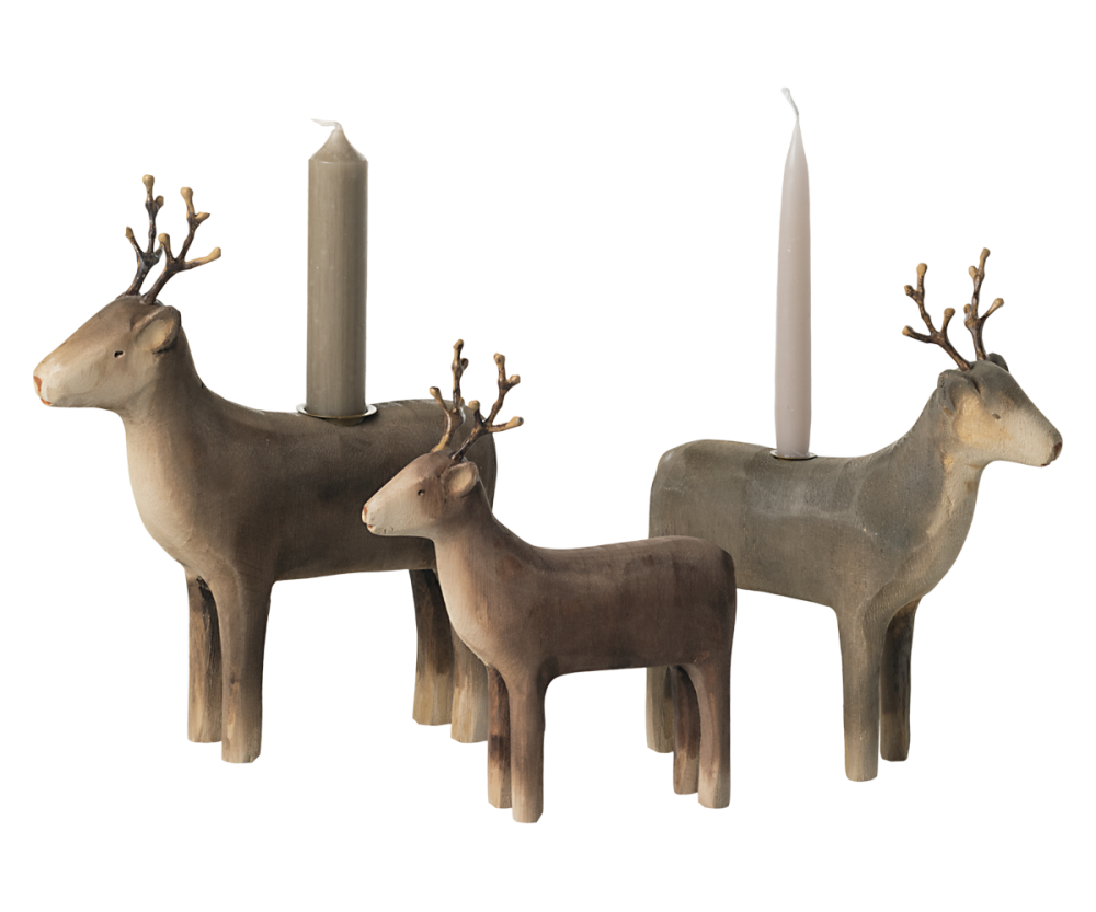 Maileg Wooden Reindeer - Small
