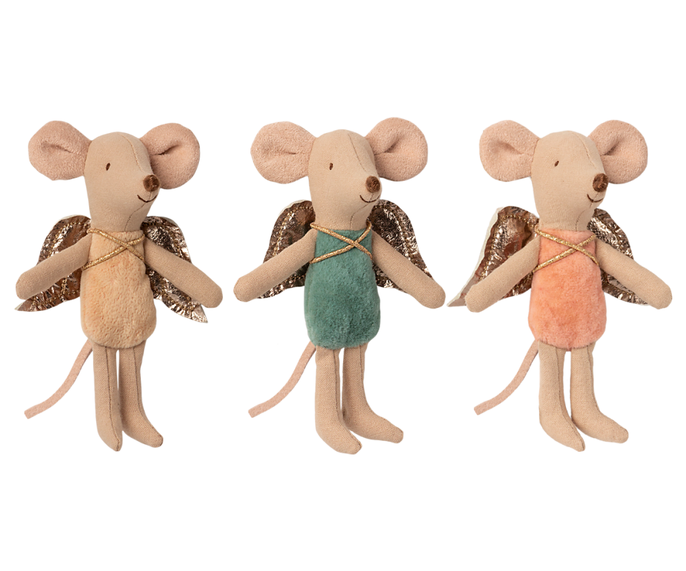 Maileg Fairy Mouse - Light Pink/Cream