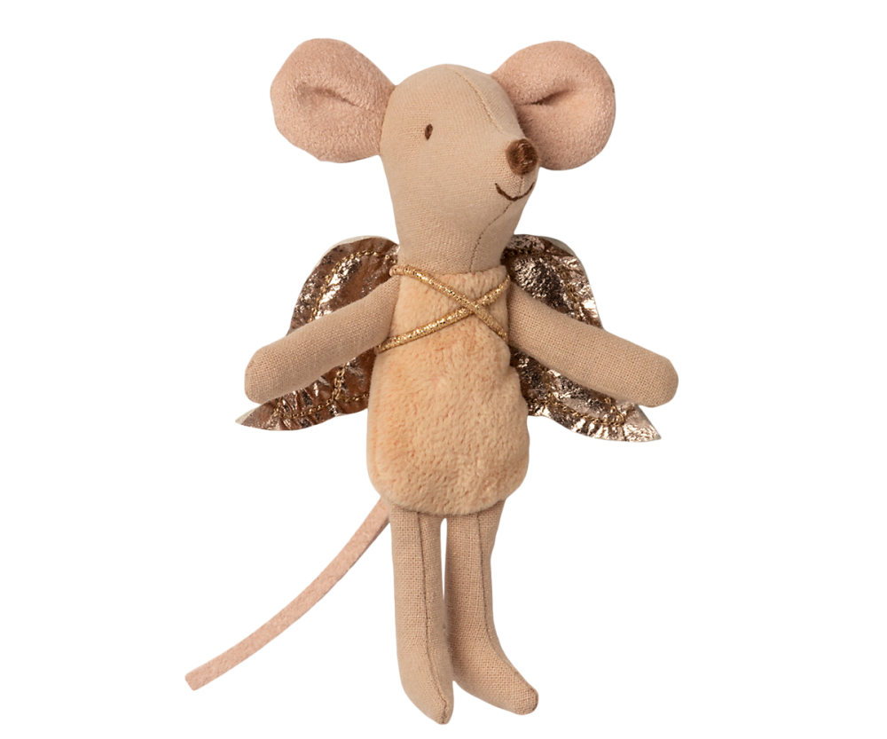 Maileg Fairy Mouse - Light Pink/Cream