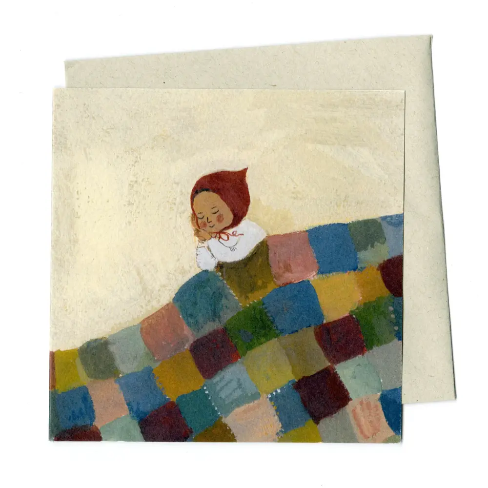 Gemma Koomen Greeting Card - The Quilt