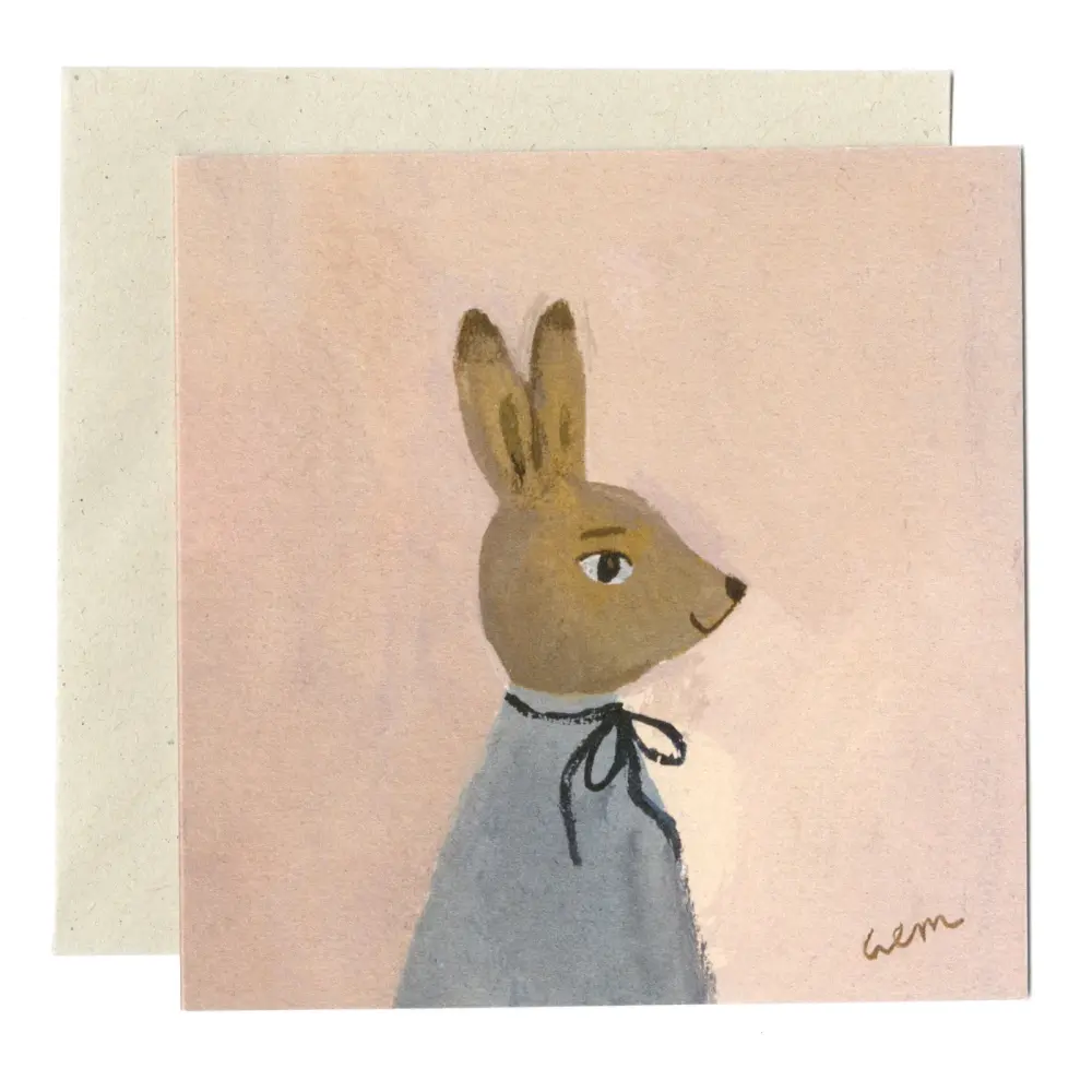 Gemma Koomen Greeting Card - Hare in Spring