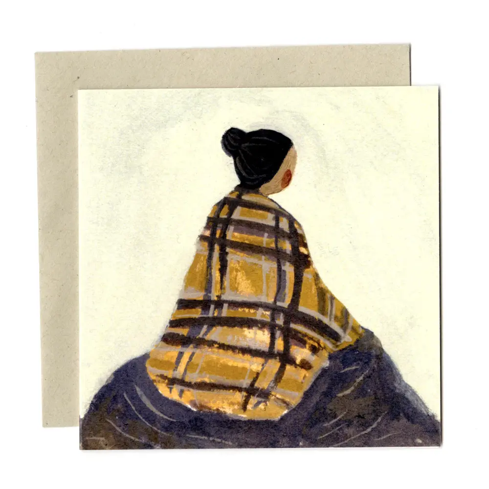 Gemma Koomen Greeting Card - The Blanket
