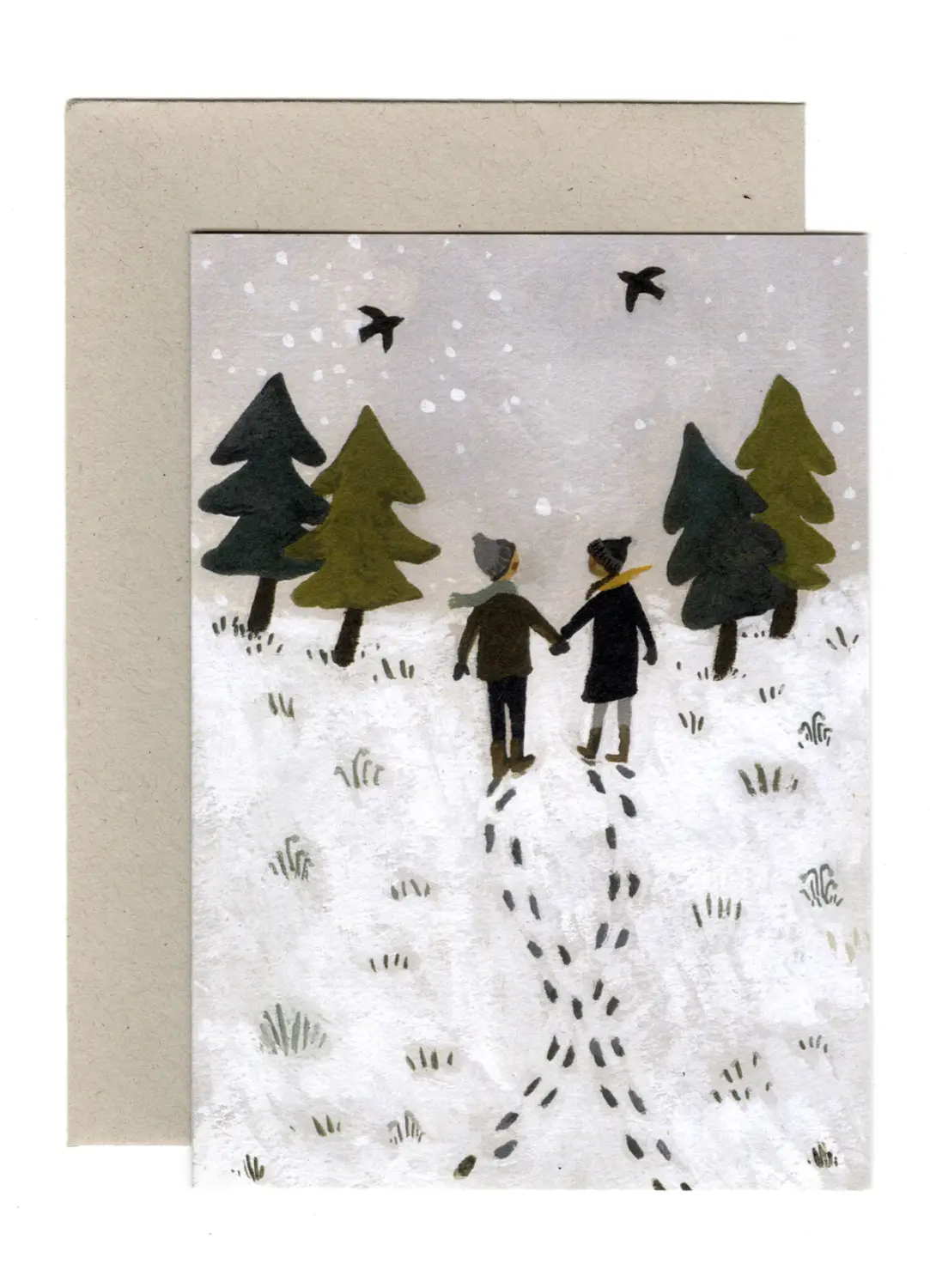 Gemma Koomen Greeting Card - Footprints