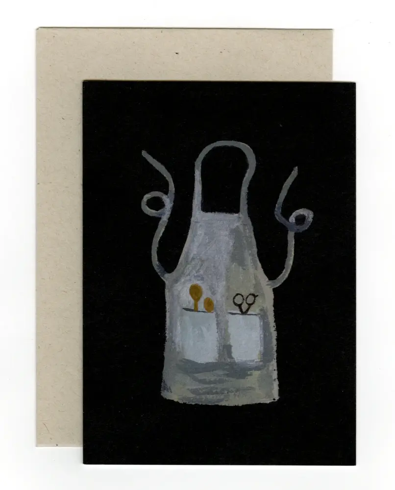 Gemma Koomen Greeting Card - Apron