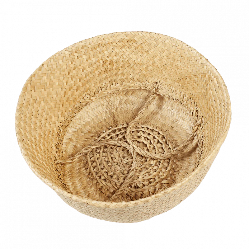 Natural Seagrass Belly Basket
