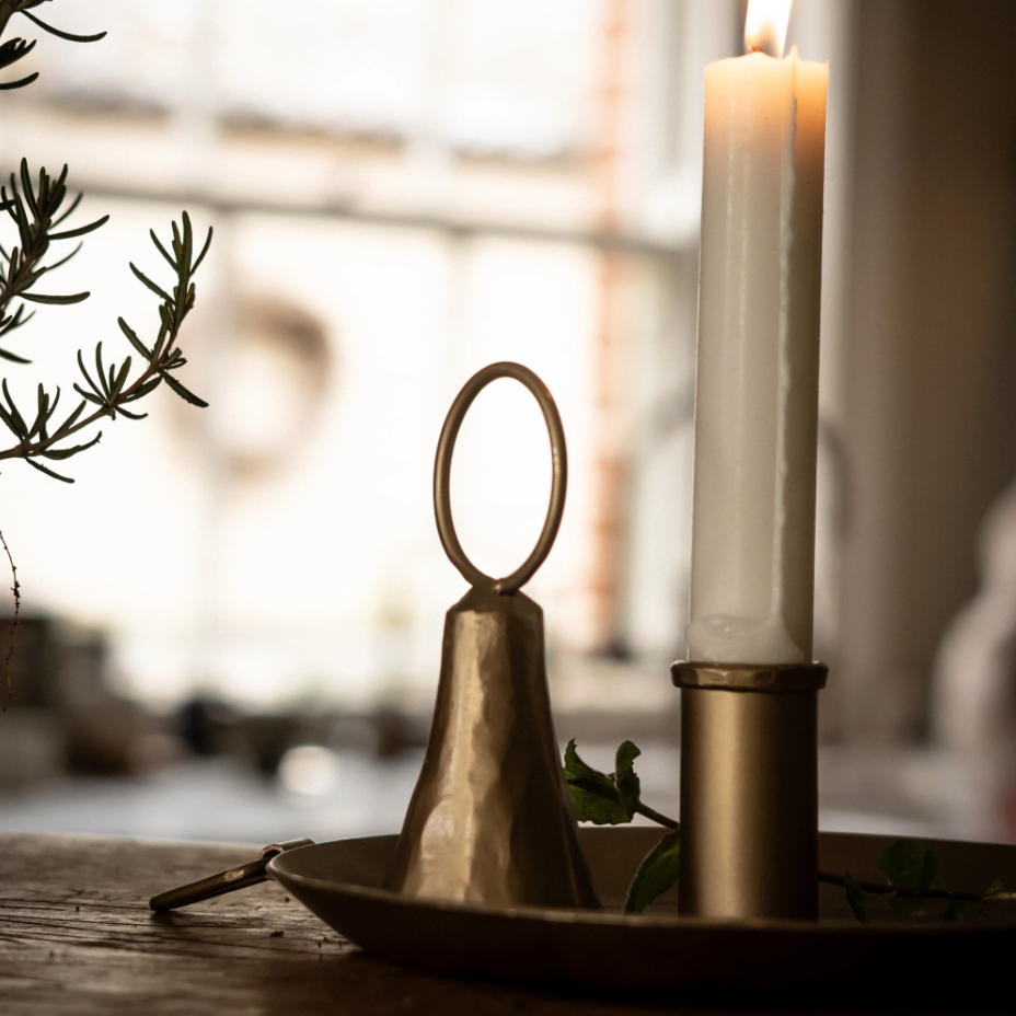 Brass Bell Candle Snuffer