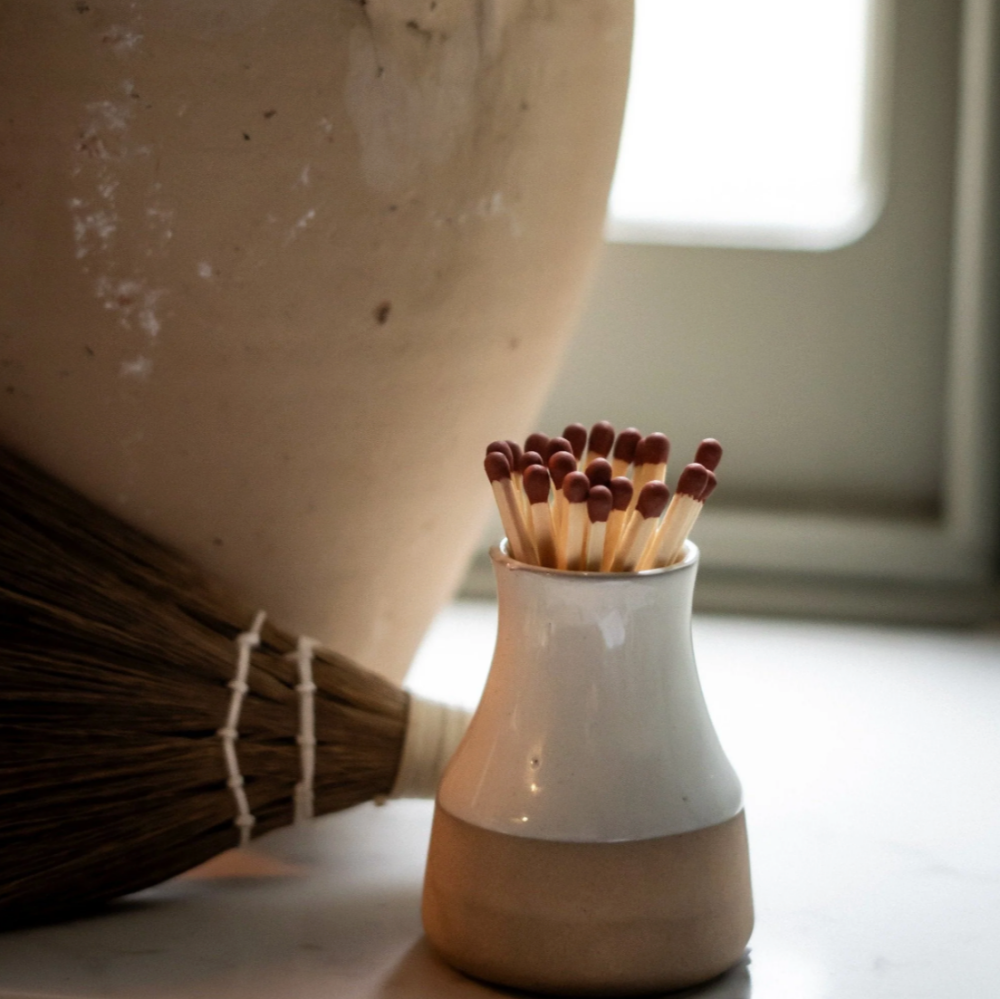 Milk Bottle Match Striker - Milk White