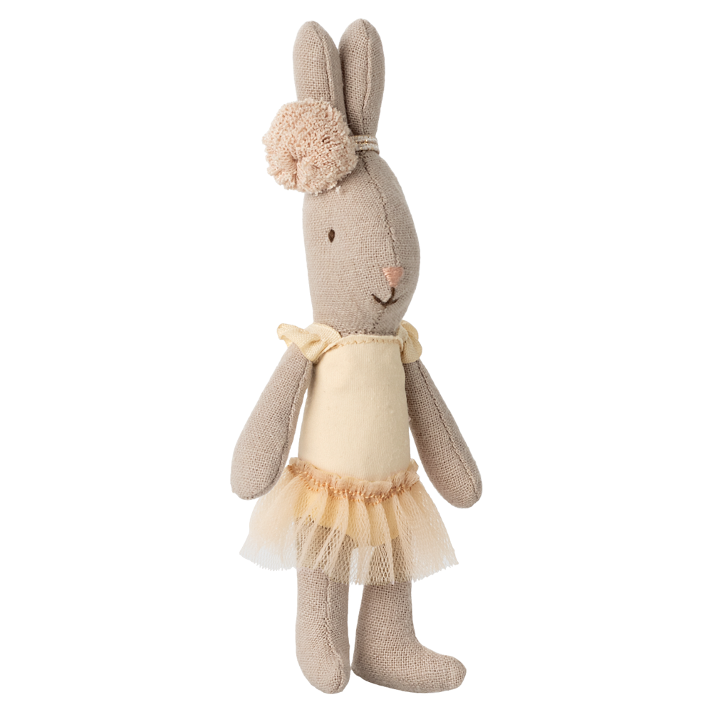 Maileg Micro Rabbit - Cream Ballet Suit and Skirt