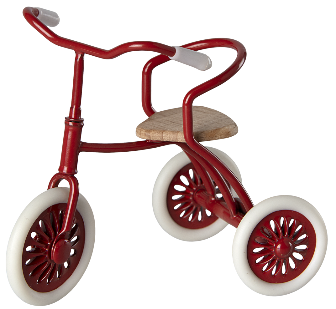 Maileg Abri A Tricycle - Red