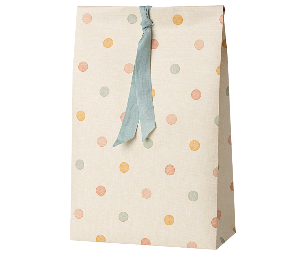 Maileg Gift Bag, Multi Dots - 5 pieces