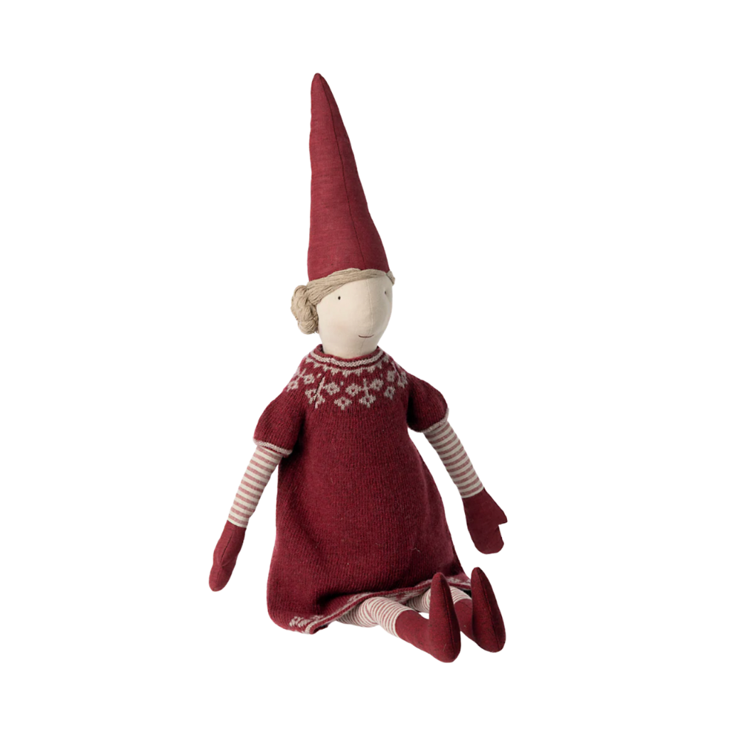 Maileg Small Christmas Santa's Wife Pixy 2021 83cm
