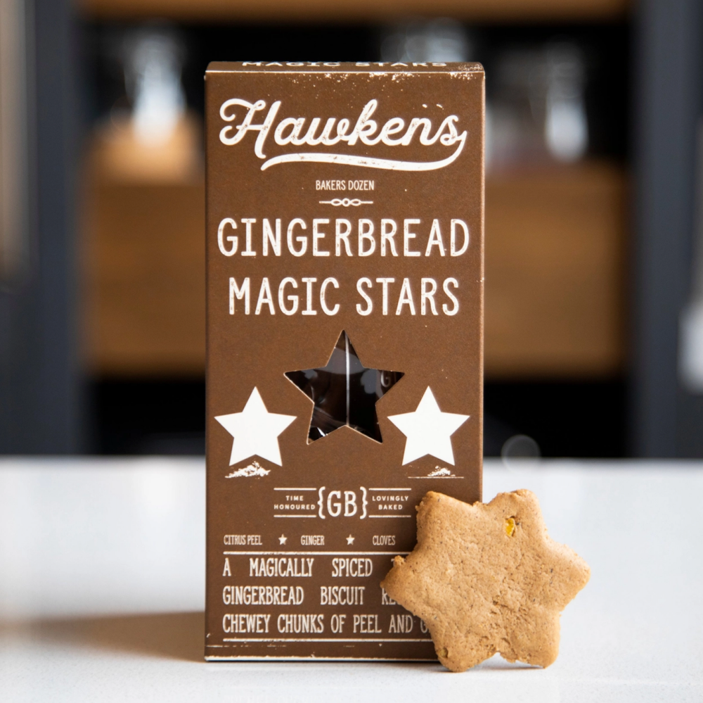 Hawkens Gingerbread Magic Stars 125g