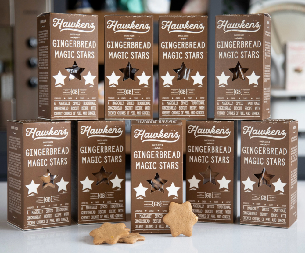 Hawkens Gingerbread Magic Stars 125g
