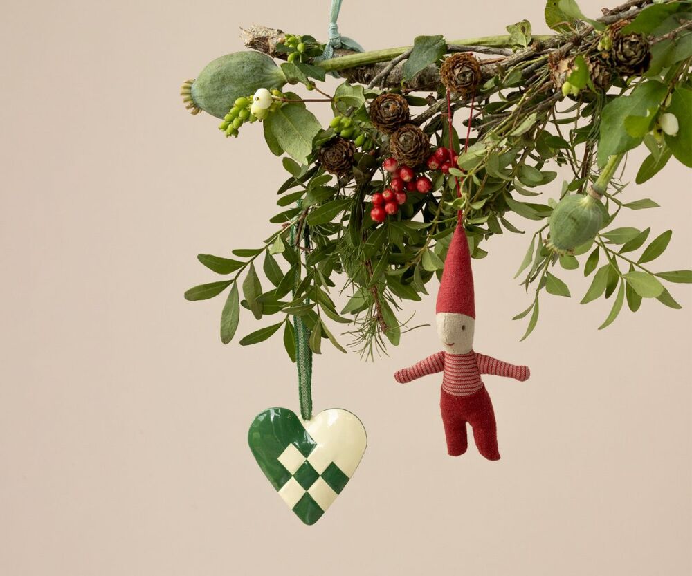 Maileg Mini Christmas Pixy Boy Hanging Ornament