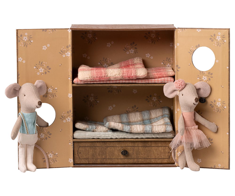 Maileg Ballet Mice Dance Studio Big Brother and Sister