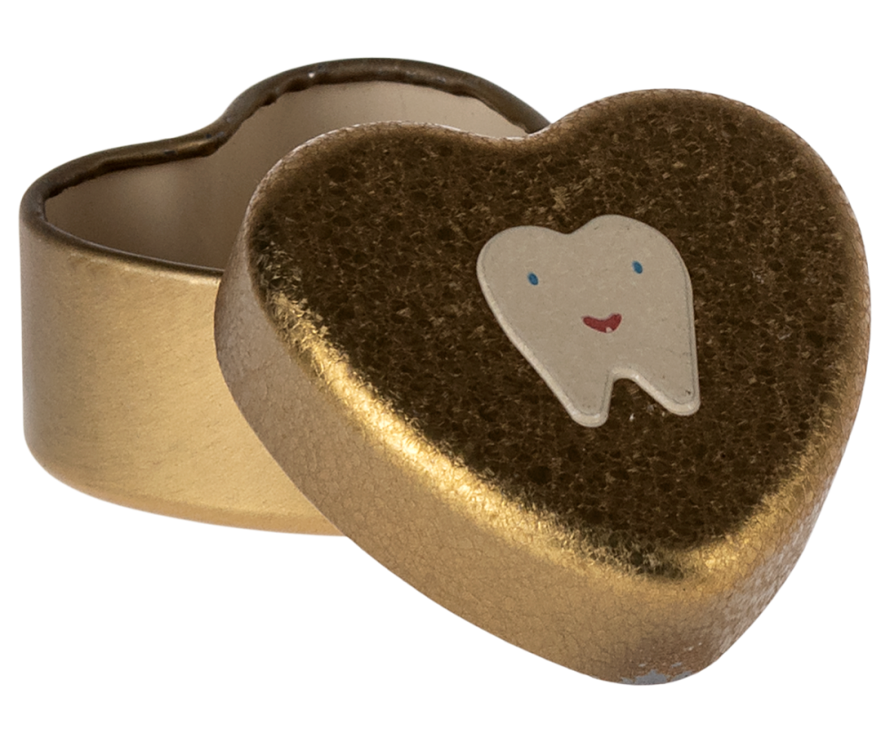 Maileg Tooth Fairy Tin - Gold