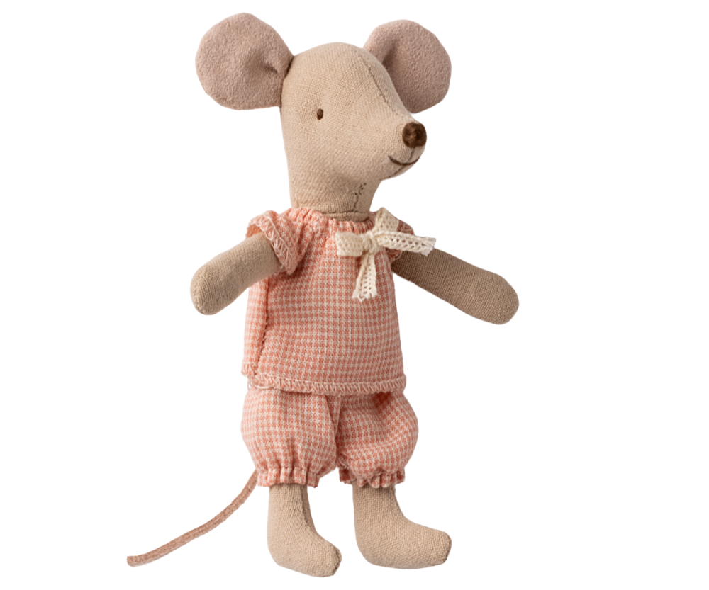 Maileg Little Sister Mouse in Matchbox