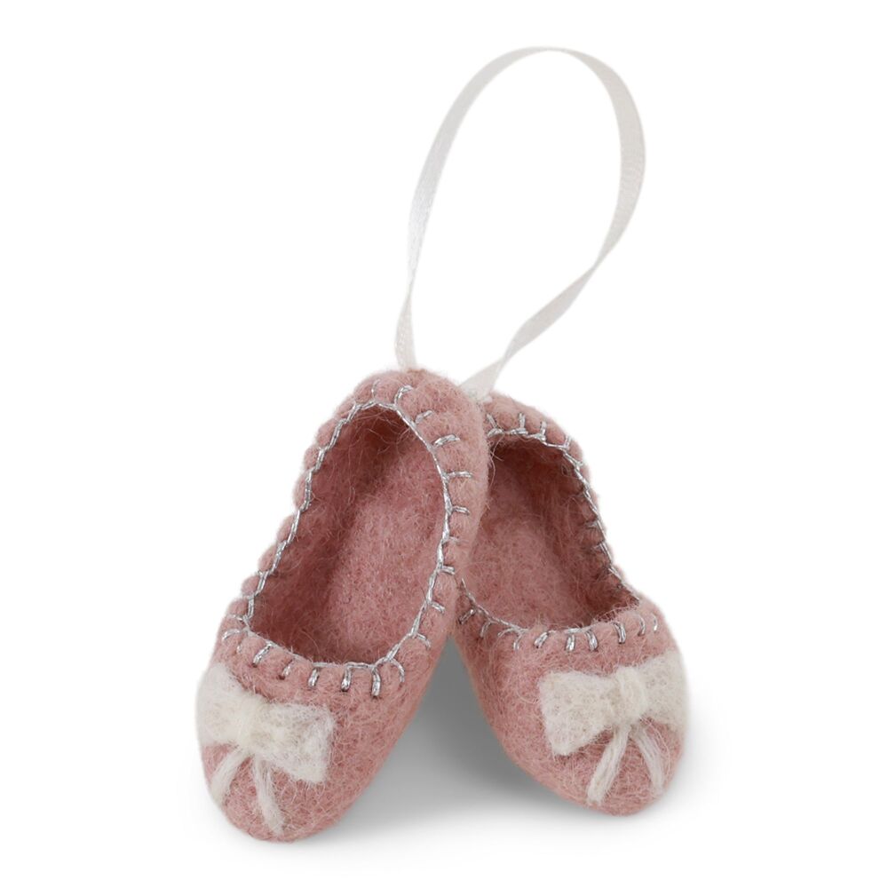 Gry & Sif Rose Pink Ballerina Shoes