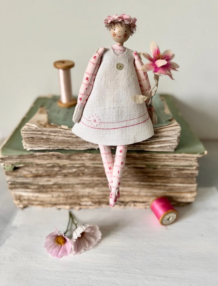 Millie Hand Made Doll - Pink