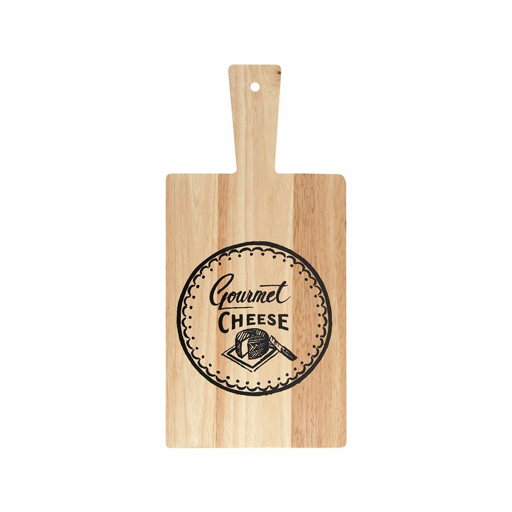 Creative Tops Gourmet Cheese Rubberwood Paddle Board