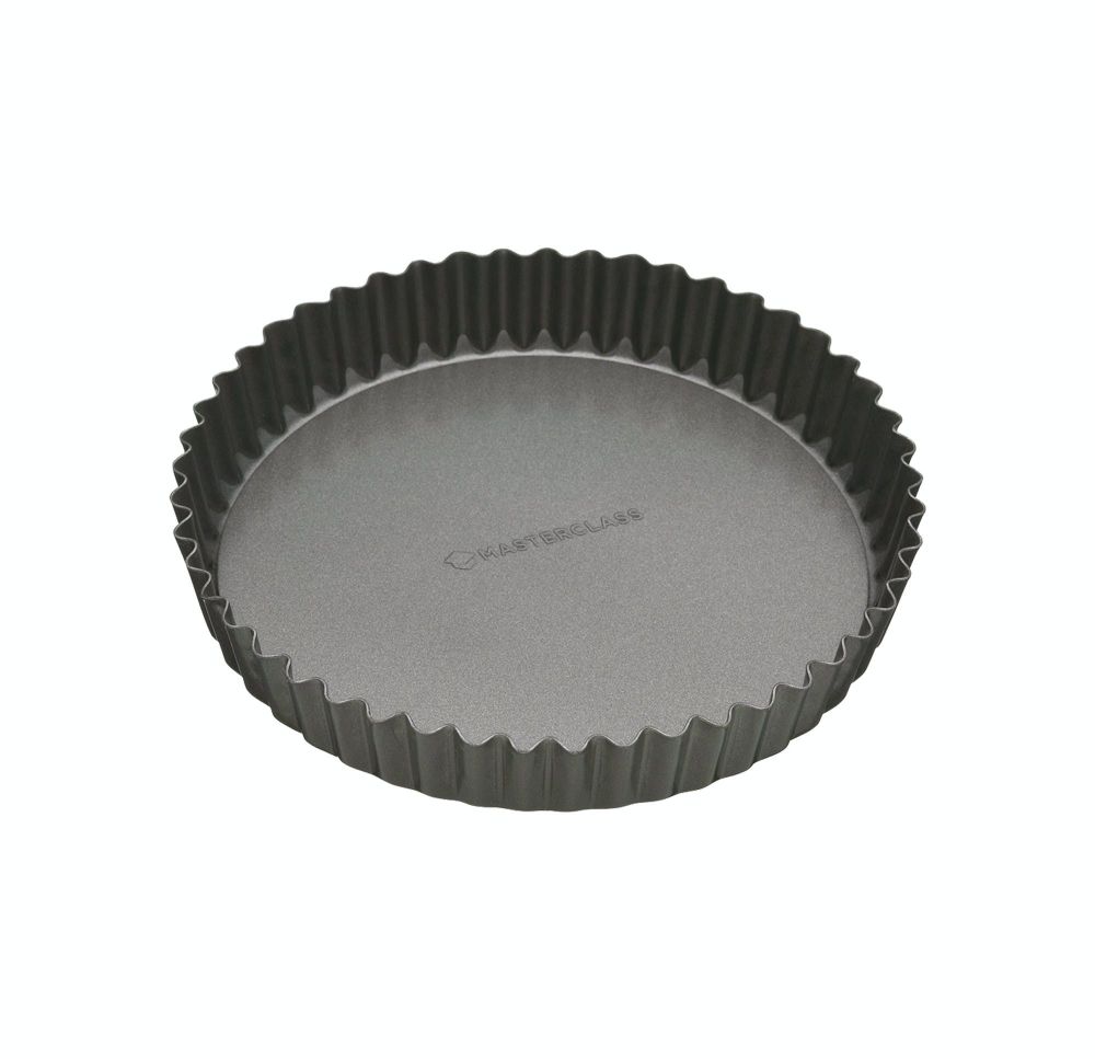 6 Inch Fluted Flan Tin Non Stick Round Quiche Pan Tart Pie Baking Pan Tray with Loose Bottom 6Inch,8Inch,10Inch 