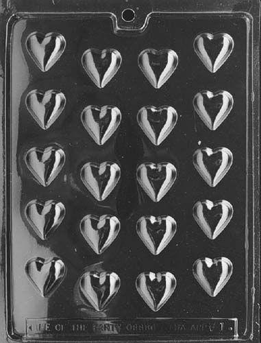 Bite Sized Chocolate Hearts Mould