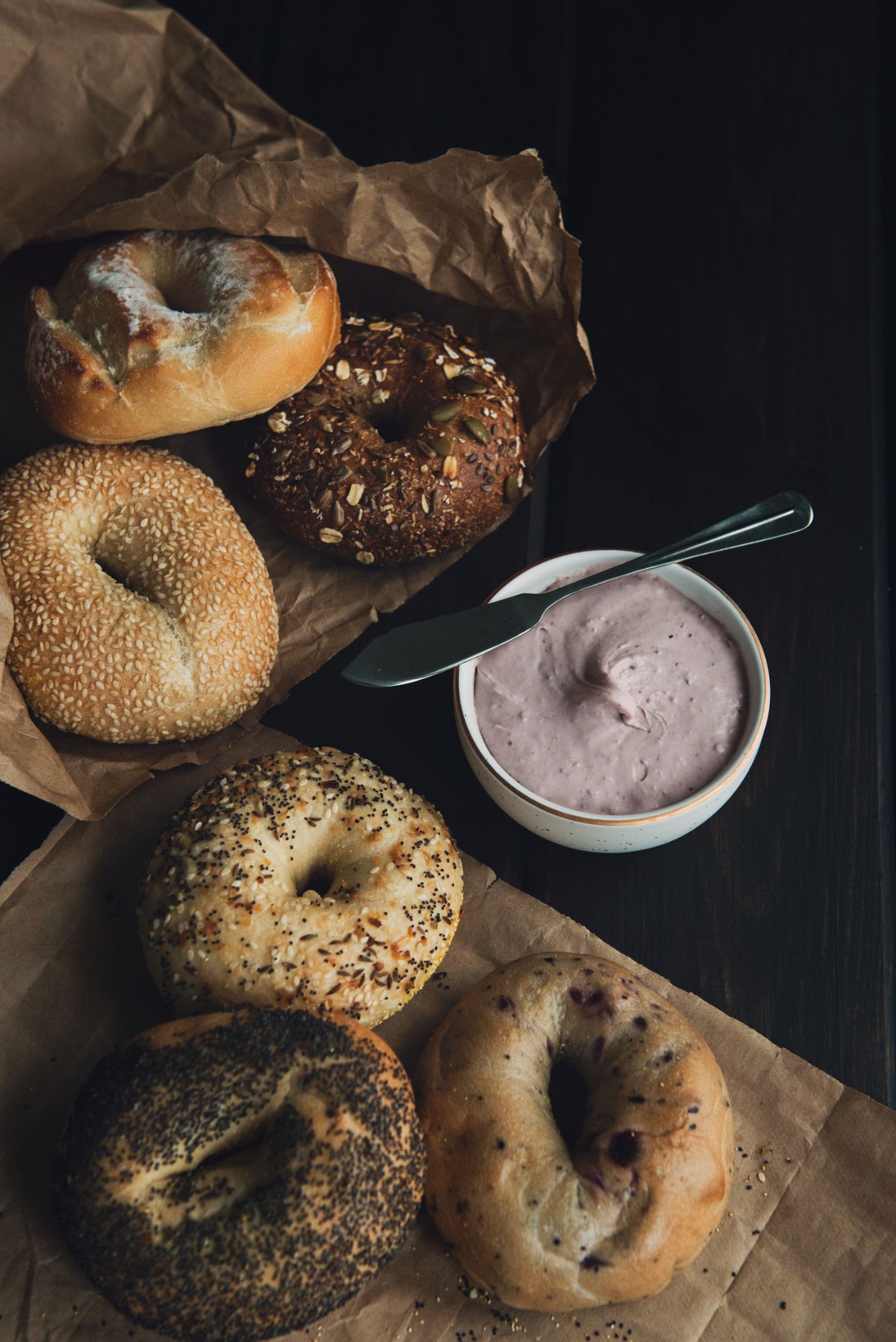 Selection of Bagels