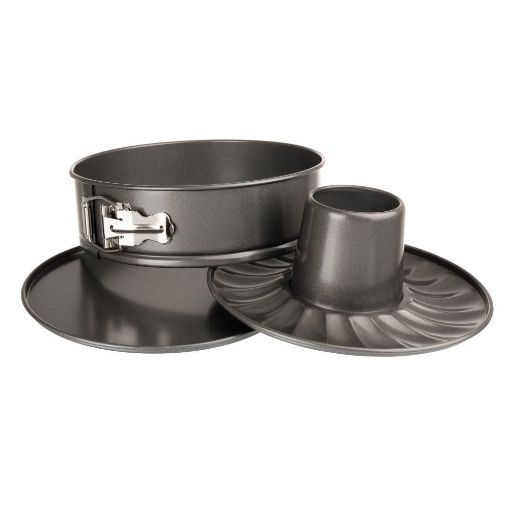 Luxe Bakeware 2 in 1 Spring Form and Ring Cake Pan