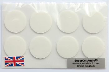 Adhesive pads, extra strong, dual sided, set of 8, #DSP-8