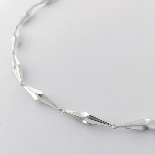 Shard Silver Necklace