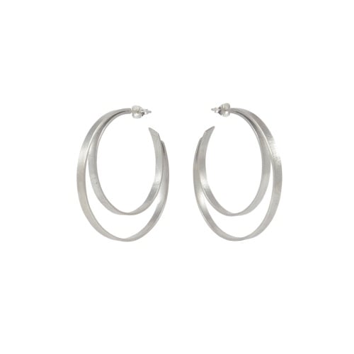 Large Double Hoops by Alice Barnes Jewellery