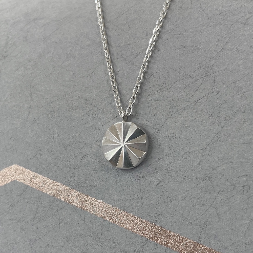 Polaris Starburst Pendant by Alice Barnes Jewellery